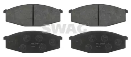 Комплект тормозных колодок, дисковый тормоз SWAG купить